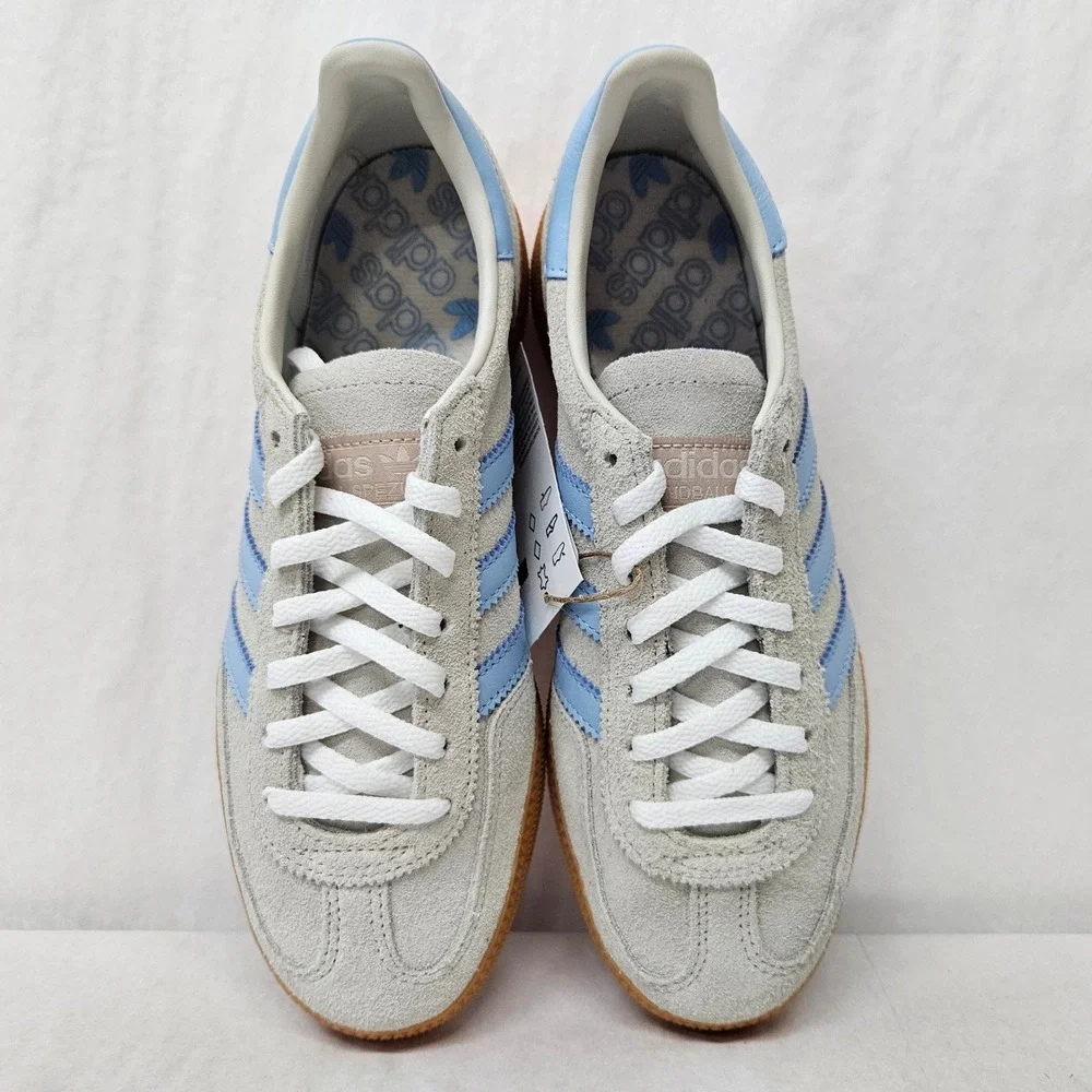 Adidas Handball Spezial W Sneakers JS0241 Grey Blue Gum‎ Women's Size 6.5